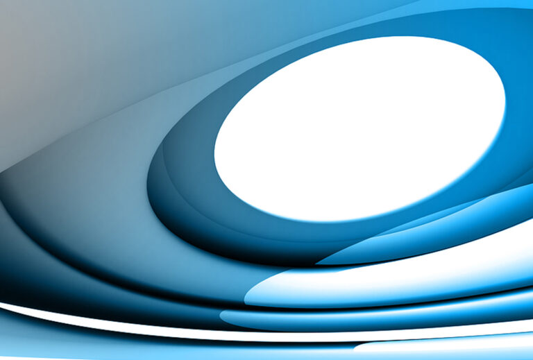 a circular dome with a clear opening.